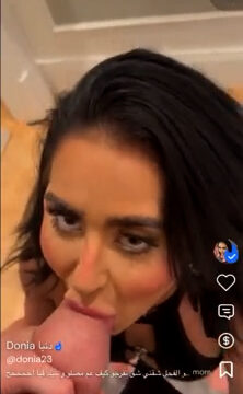 Donia Somrani new POV Sextape Hot Trend Onlyfans