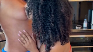 Brandy Billy x Miasorety Lesbian Play in Kitchen Sextape Onlyfans
